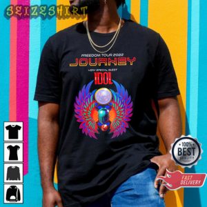 Journey Freedom Tour 2022 2023 2 Sided Unisex T-Shirt