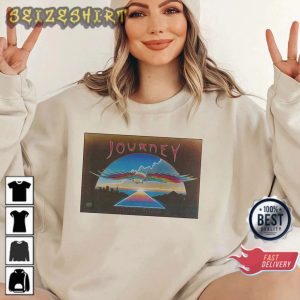 Journey Pinkfloyd 1980 Vintage Style Chicago Unisex Sweatshirt