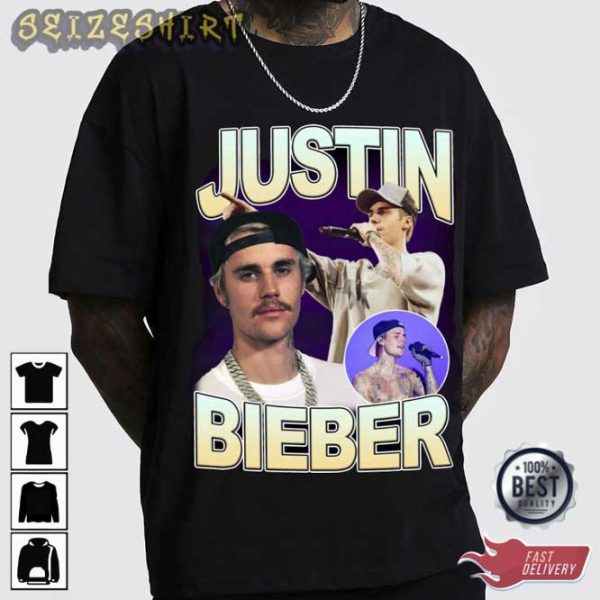 Justin Bieber Unisex Heavy Cotton Tee