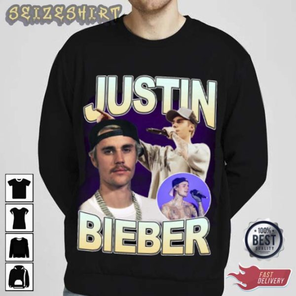 Justin Bieber Unisex Heavy Cotton Tee