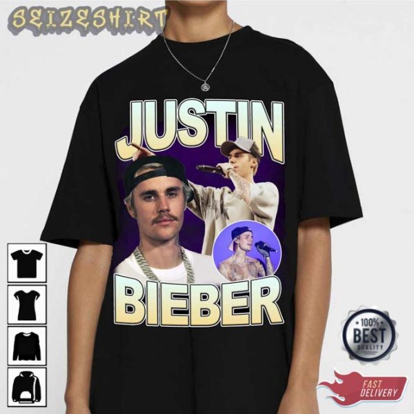 Justin Bieber Unisex Heavy Cotton Tee