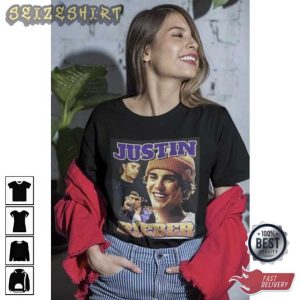 Justin Bieber Vintage 90s Bootleg Rap T-shirt