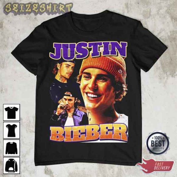 Justin Bieber Vintage 90s Bootleg Rap T-shirt