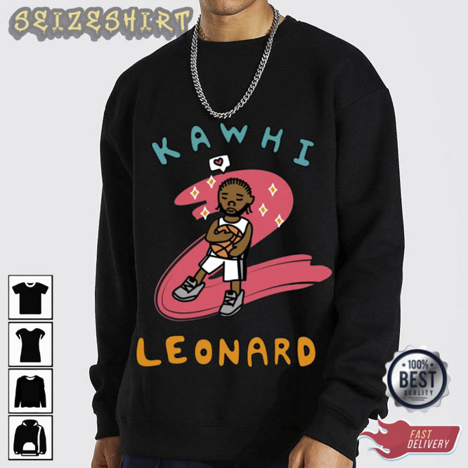 Kawhi Leonard Claw Raptor NBA Art Tee Shirt