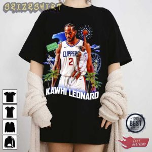 Kawhi Leonard Vintage Style T-Shirt