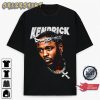 Kendrick Lamar Face Hip Hop Vintage Retro 90s Streetwear Graphic Rap Tee