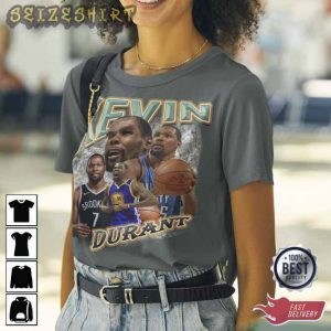 Kevin Durant Shirt NBA Brooklyn Nets Vintage Graphic T-shirt