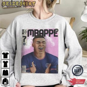Kylian Mbappé Shirt Soccer Comic T-Shirt