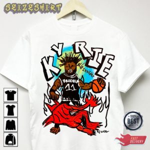 Kyrie Irving T-shirt Vintage Tee Shirt Basketball Lover Shirt