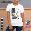 Ladies BMX Racing American Flag Unisex Gift Unisex Graphic T-Shirt