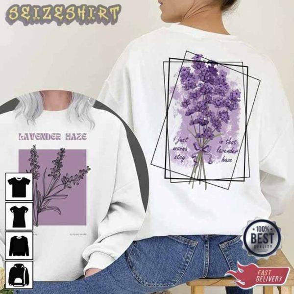 Lavender Haze 2 Sided Sweatshirt