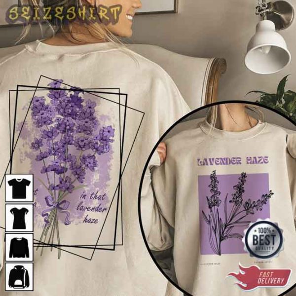 Lavender Haze 2 Sided Sweatshirt