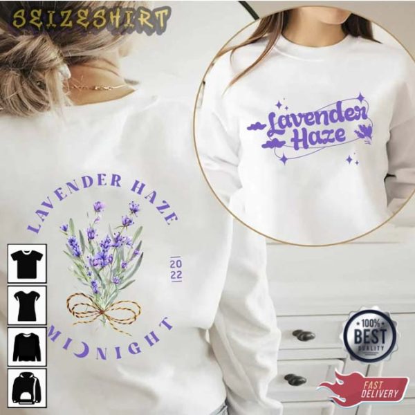 Lavender Haze Midnight 2 Side Tshirt