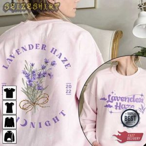 Lavender Haze Midnight 2 Side Hoodiee