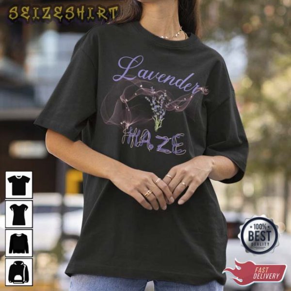 Lavender Haze Midnight Taylor Swift Tee Shirt