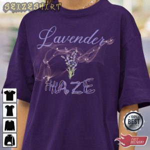 Lavender Haze Midnight Taylor Swift Tee Shirt