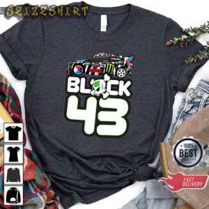 Legend 43 Ken Block Rip Ken Block Racing Unisex Memorial T-Shirt