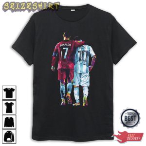 Lionel Messi and Cristiano Ronaldo T-Shirt