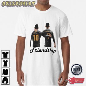 Lionel Messi and Cristiano Ronaldo's Friendship T-Shirt
