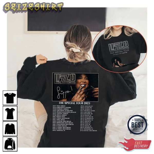 Lizzo 2023 Tour Shirt Vintage Sweatshirt Retro 90S Style Hoodie Classic -  TeebyHumans