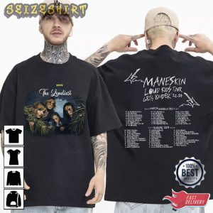 Maneskin Band Italian Music Rock n Roll The Loud Kids 2023 Tour T-Shirt