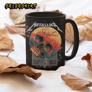 Metallica Skeleton M72 World Tour Skull Rock Music Coffee Mug