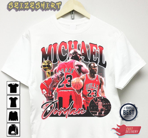 Michael Jordan Basketball Tee Shirt For Fan