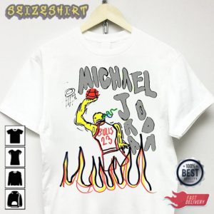 Michael Jordan T-shirt For Fan Chicago Bulls Vintage Shirt