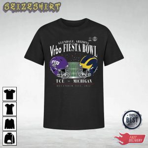 Michigan vs TCU Fiesta Bowl Unisex T-shirt