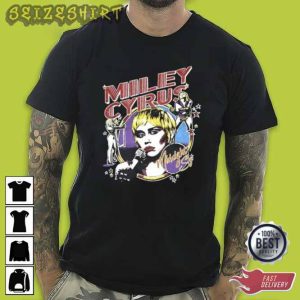 Midnight Sky Miley Cyrus Tee Shirt