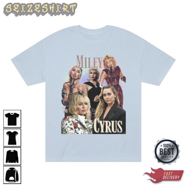 Miley Cyrus Bootleg Rap 90s Style Vintage Shirt