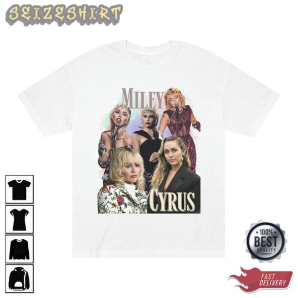 Miley Cyrus Bootleg Rap 90s Style Vintage Shirt