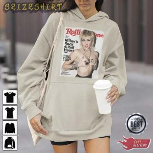 Miley Cyrus Plastic Hearts Tshirt Retro 90s Graphic Tee Unisex Sweatshirt