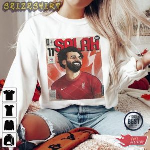 Mohamed Salah Shirt Comic T-Shirt