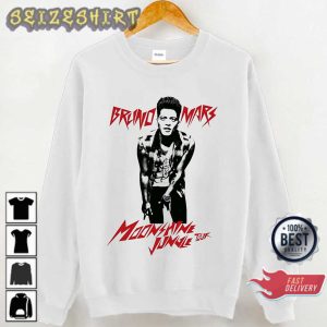 Moonshine Jungle Tour Bruno Mars Unisex Gift for Fans Sweatshirt