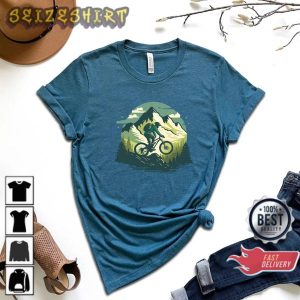 Mountain Biker Bicycle Sport Cycling Gift for Bike Rider T-Shirt