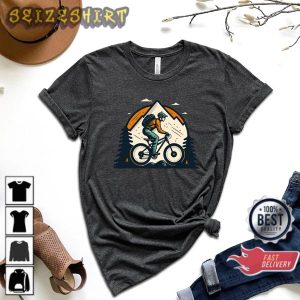 Mountain Biker Cyclist Biking Bicycle Sport Cycling T-Shirt
