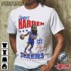 Philadelphia Cartoon James Harden Graphic T-shirt