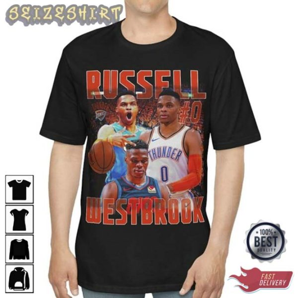 Player Russell Westbrook Basketball Shirt