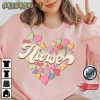 Nurse Women Valentines Day Candy Heart Unisex T-shirt