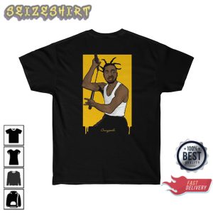 ODB Lee Old Dirty Bastard Nunchucks Tribute Art Ol'dirty Martial Arts T-Shirt