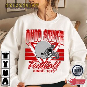 Ohio State Football Sweatshirt Retro Ohio State Football T-Shirt