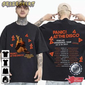 Panic At The Disco Tour 2023 Viva Las Vengeance Tour T-Shirt