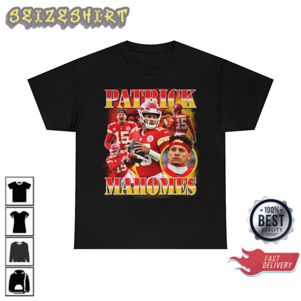 Tops, Patrick Mahomes Football Graphic Rai11 Shirt 90s Full Size S3xl  Vintage