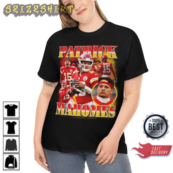 Patrick Mahomes Shirt Kansas City Chiefs Red Kingdom Bootleg 90s