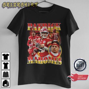 Patrick Mahomes Kansas City Chiefs Red Kingdom Retro 90s Shirt