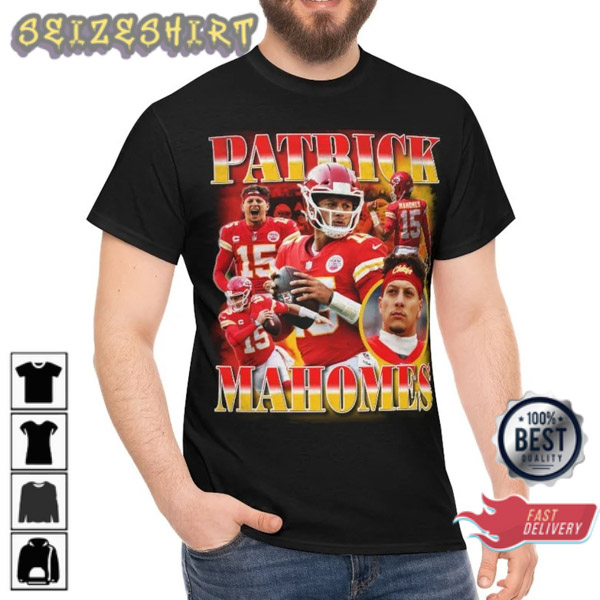 Patrick Mahomes Shirt Kansas City Football 90s Vintage - Anynee