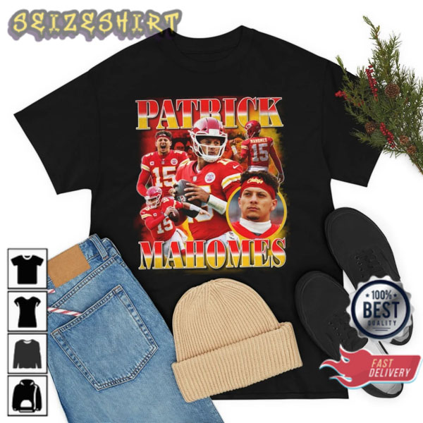 Patrick Mahomes Shirt, Vintage Go Mahomes Football Shirt - Wenigos