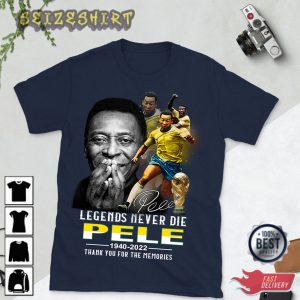 Pele Png Pele Brazil Png Pele Legend Soccer Pele Brasil T-Shirt