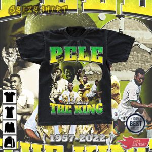 Pele Rip Vintage Shirt Rest In Peace Pele Brazil Bootleg T-Shirt